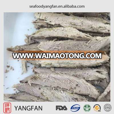 Frozen precooked skipjack tuna loin for sale with katsuwonus pelamis from China